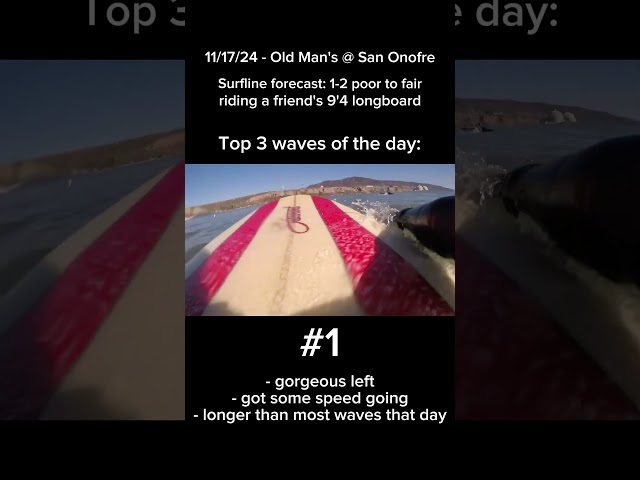 gotta love a good san o day #surfing #surfphotography #gopropov #goprosurf