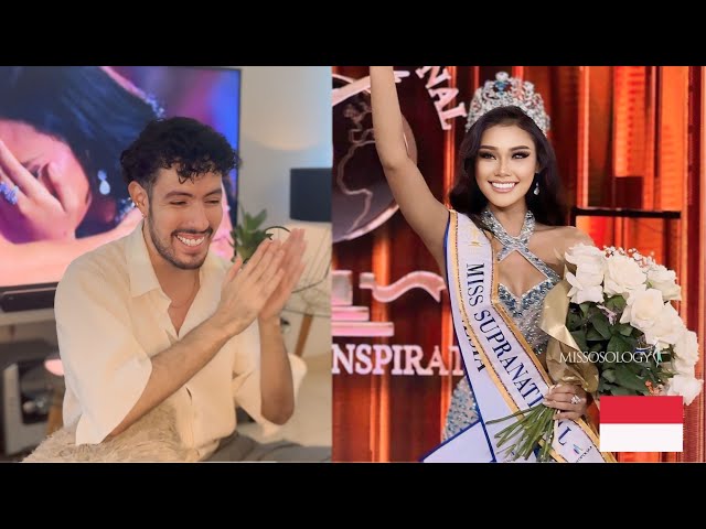 Miss supranational 2024 is INDONESIA / Crowning moment