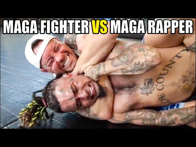 Loser MAGA Fighter Takes on Washed-Up MAGA Rapper, This is How it Went