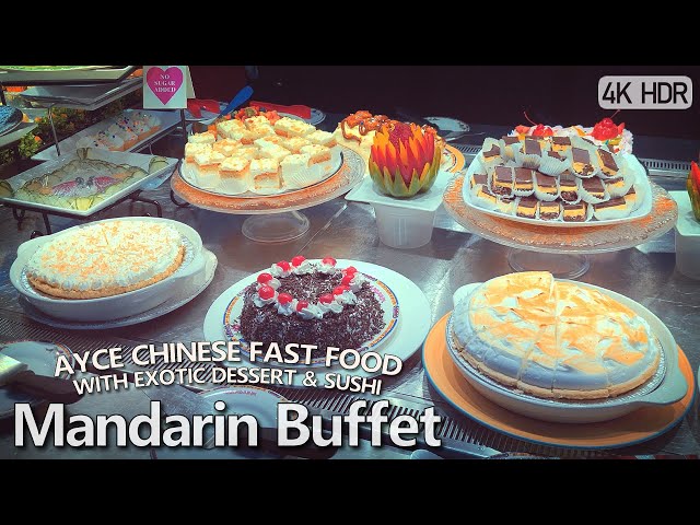 🇨🇦 All You Can Eat Chinese Fast Food Buffet | 4K HDR