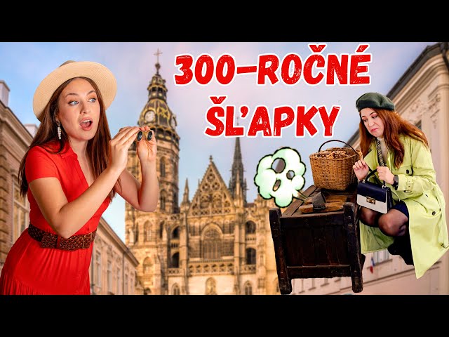 AKO VYZERAJÚ 300-ROČNÉ ŠĽAPKY? 😳🩴👀 videla som košické podzemie 🙉