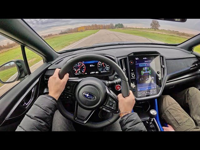 2025 Subaru WRX tS - POV Track Driving Impressions