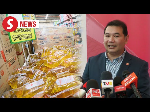 Rafizi: Packet cooking oil subsidy stays, talks focus on reducing leakage