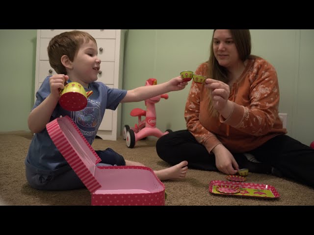 Having A Tea Party With A Toddler