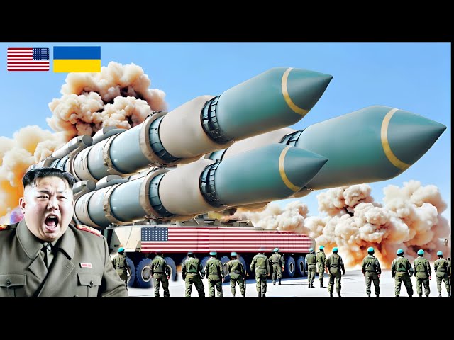 2 hours ago! 650 tons of US ballistic missiles fired destroy North Korean tank convoy