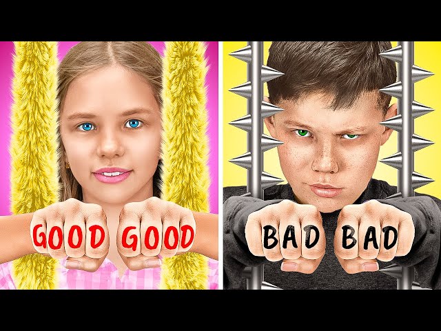 GOOD VS BAD KID 🤣 CRAZY PARENTING AND BABYSITTING HACKS FOR PARENTS