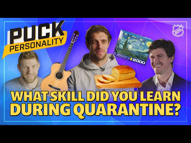 What New Skill Did You Learn During Quarantine? | Puck Personality | NHL