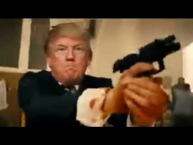 Fake Trump Video Shows Him Killing Media & Enemies In Church.