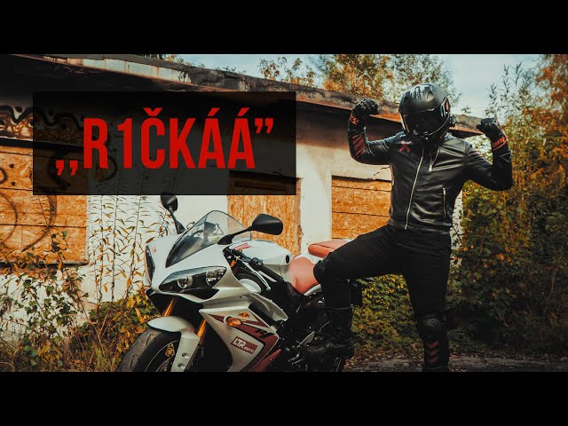 Yamaha R1, přehrada, hřibaři v monterkách MOTOVLOG #40