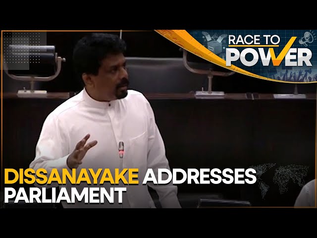 Sri Lanka: President Anura Dissanayake Addresses The Parliament | Race To Power