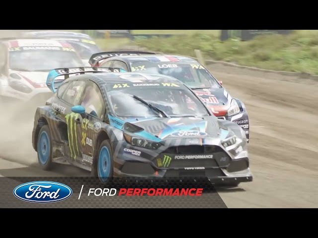 Ford Focus RS RX Second Win in Sweden | FIA World Rallycross | Ford Performance