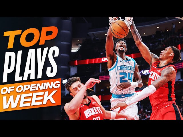 The Top Plays of NBA Opening Week | 2024-25 NBA Season