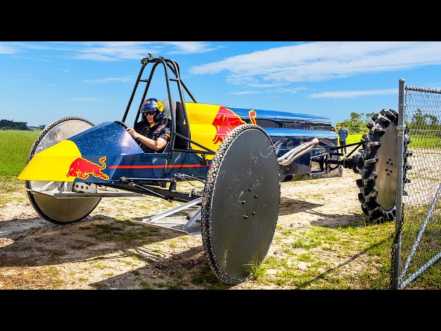 F1 Drivers Race WILD Swamp Cars 🇺🇸 🐊