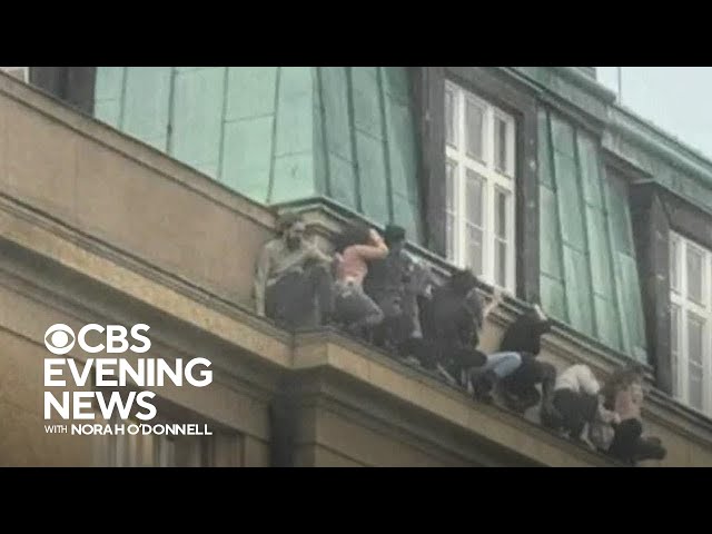 At least 14 killed in shooting at Prague university