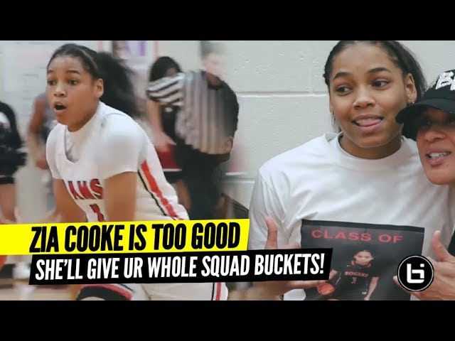 Zia Cooke Will Give Your WHOLE SQUAD BUCKETS!! She's TOO NICE!