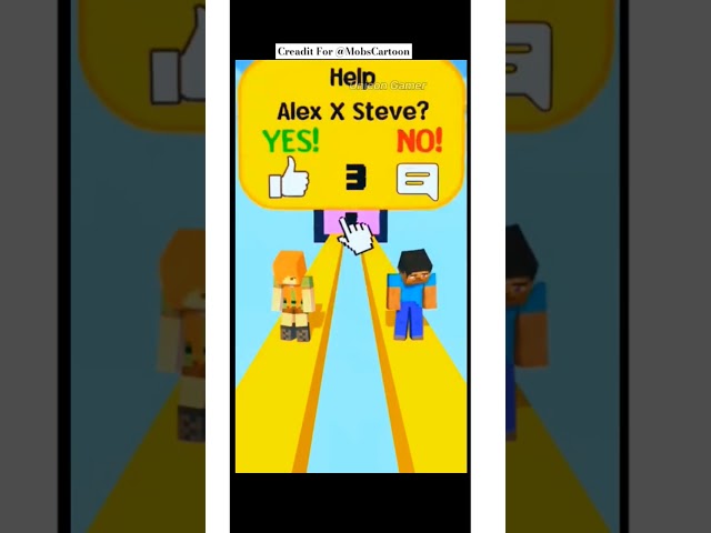 Steav & Alex Funny Animation #minecraft #shorts #trending #youtubeshorts