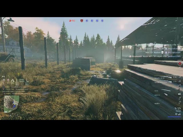 Enlisted gameplay : the voskhod settlement West (invasion)batthe for moscow