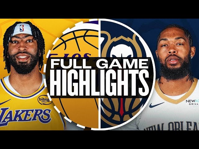 LAKERS vs PELICANS FULL GAME HIGHLIGHTS | November 17, 2024 | Pelicans vs Lakers Highlights NBA 2K25