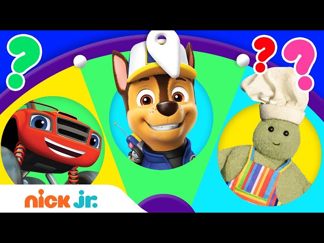 Spin the Big Truck Pups Wheel! w/ PAW Patrol, Tiny Chef & More! #42 | Nick Jr.