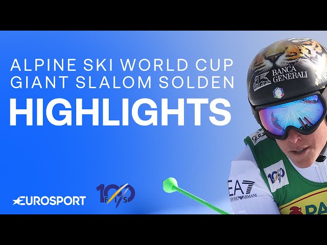 Federica Brignone takes Sölden giant slalom glory 🏆 | FIS Alpine Ski World Cup 2024/25 Highlights