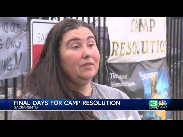 'Notice to vacate': Camp Resolution residents expected to leave property by Monday