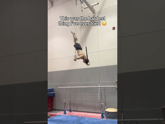 I pushed so hard my legs were shaking 😭 #gymnast #gymnastics #sports #olympics #olympic #strength