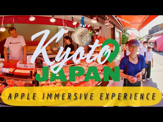 8k 3D Kyoto, Japan - Best Immersive Spatial VR180 Experience: Gion District, Arashiyama Bamboo