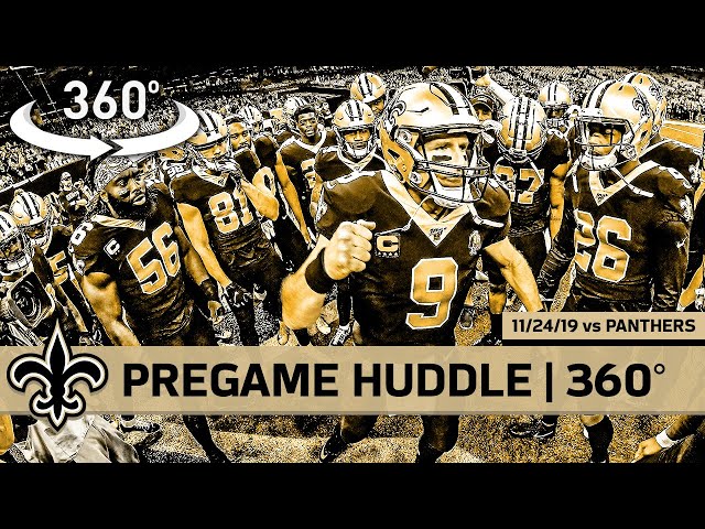 Experience Saints Gameday in 360° - Week 12 vs Panthers | New Orleans Saints