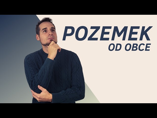 Jak na koupi pozemku od obce?