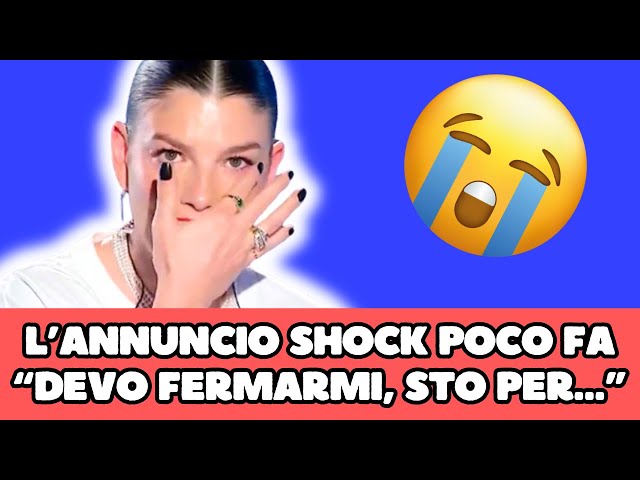 EMMA MARRONE, L’ANNUNCIO SHOCK POCO FA: “DEVO FERMARMI, STO PER…”