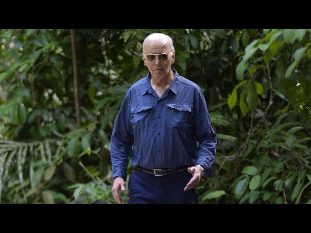 'Bizarre': Joe Biden disappears into Amazon rainforest