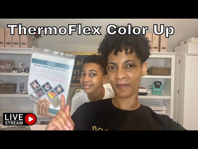 Making Custom T shirts with Kayden Using Therno Flex Color Up