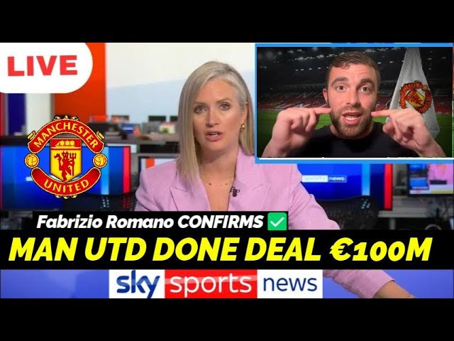 HERE WE GO! DONE DEAL FOR MAN UNITED✅ THREE DEALS FOR UNITED 🔴👀 FABRIZIO MAN UNITED FC NEWS TODAY