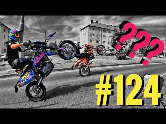 MotoVlog #124 - Super Moto Sraz / Wheelie / Crash / Neskutečná Jízda / Nebezpečně Blízko