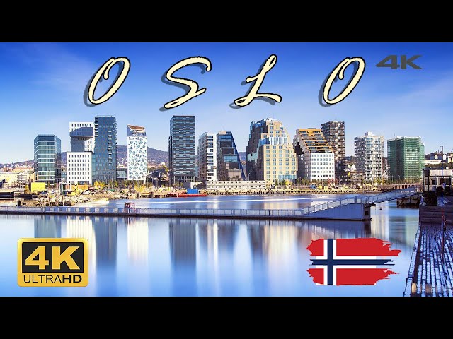 OSLO norway in 4k ULTRA HD 🇳🇴 - Oslo AERIAL DRONE {4K}