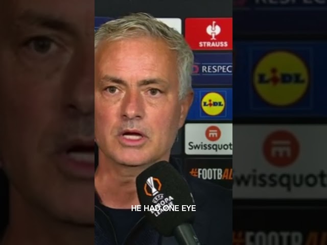 Jose Mourinho gives his thoughts on his red card 🟥 #UEL