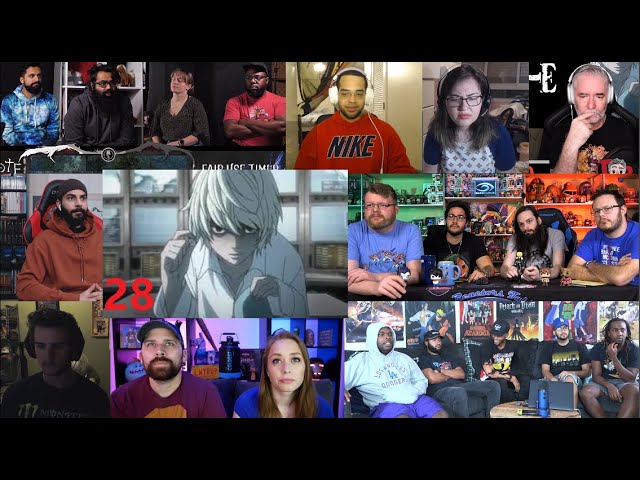 Death Note Episode 28 Reaction Mashup | Mello Killed SPK 🤔