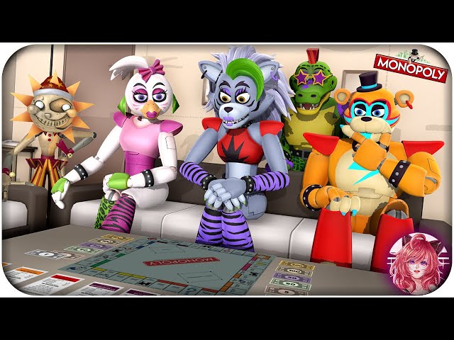 Monopoly With Roxanne Wolf, Freddy, Chica, Monty & Sundrop #1