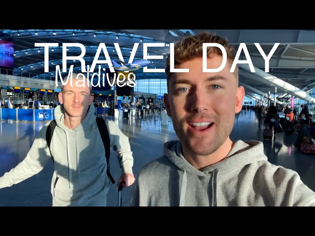 MALDIVES VLOG | TRAVEL DAY | HEATHROW T5 | BRITISH AIRWAYS CLUB WORLD | BOEING 777-300 TO MALÉ ✈️