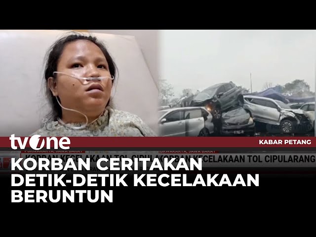 Cerita Korban Kecelakaan Cipularang: Dihantam Tiba-tiba dari Belakang | Kabar Petang tvOne