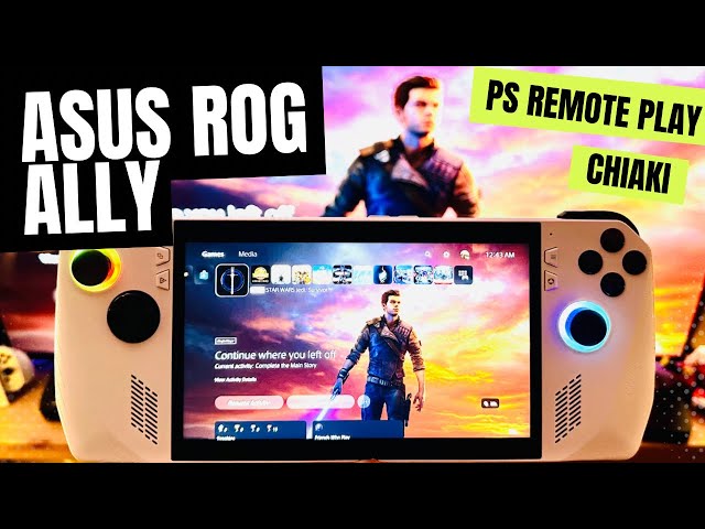 Asus ROG Ally: Setting up PS Remote Play with Chiaki in 8 easy steps...