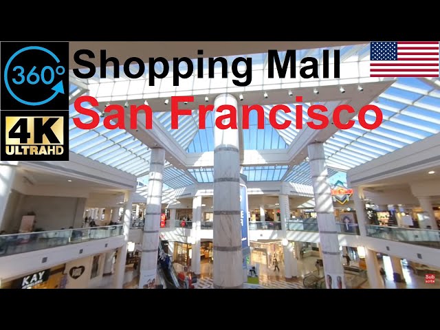 【360】 Walking Stonestown Shopping Mall San Francisco America 2020 4K Footage 美國加州購物中心 ショッピングモールアメリカ