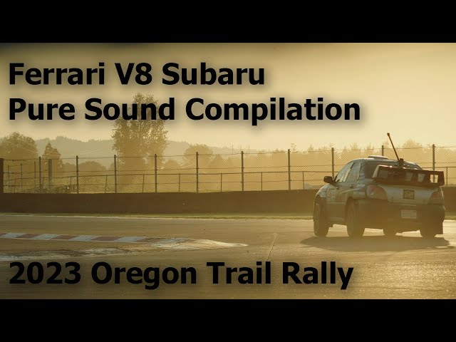 Ferrari Subaru Pure Sound - 2023 Oregon Trail Rally