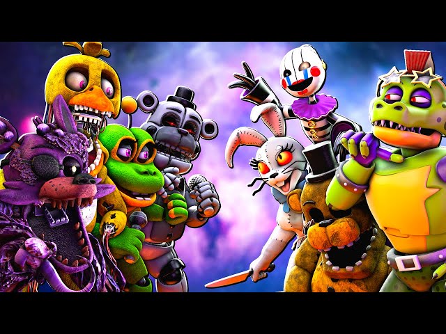 [SFM FNaF] Top 10 BEST FNaF vs Fight Animations 2024