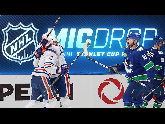 Edmonton Oilers' Epic Overtime Win Against Vancouver Canucks: Game 2 Mic Drop!