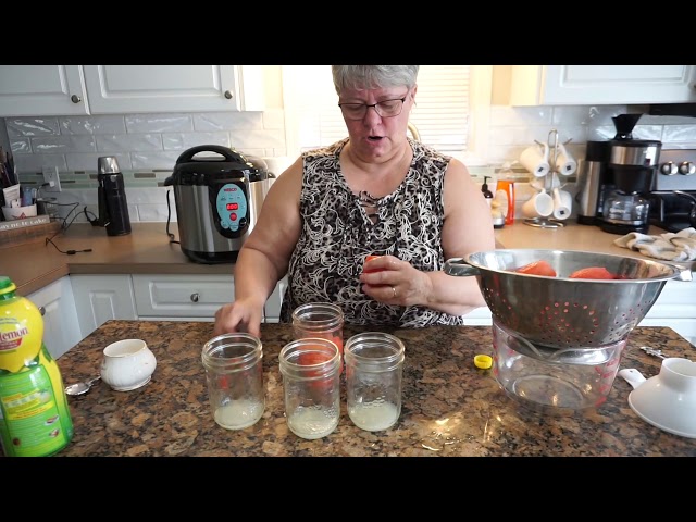 Canning Tomatoes in the Nesco Canner