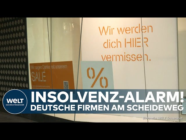 SCHOCK-ZAHLEN: "Firmen geben auf!" – Diese Auslöser treiben deutsche Unternehmen in die Insolvenz