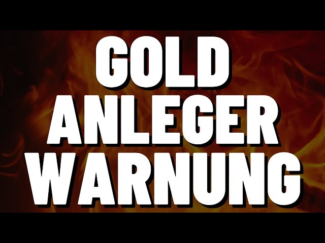 IWF MIT WARNUNG AN GOLDANLEGER! 😨 DAS SIEHT GAR NICHT GUT AUS FÜR GOLD?! - JETZT GOLD KAUFEN?