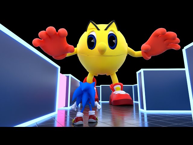 Sonic the Hedgehog vs Pac-man (Unleashed)