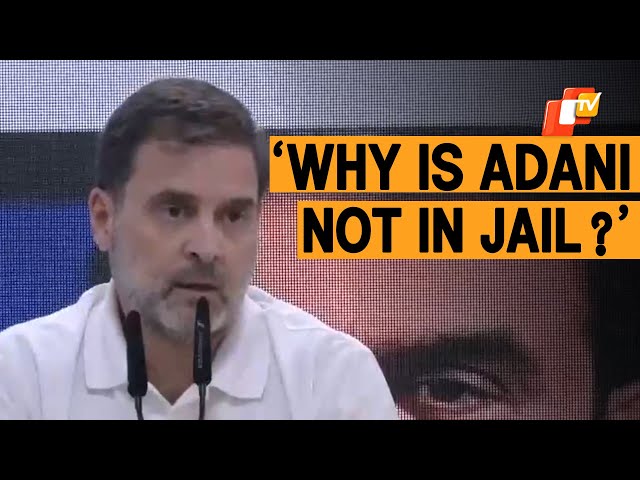 Congress MP Rahul Gandhi On US Prosecutors Charging Gautam Adani In Alleged Bribery Case